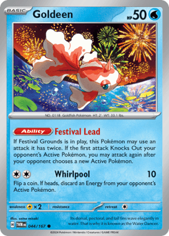 Goldeen Twilight Masquerade card