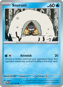 Snorunt Twilight Masquerade card