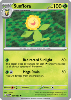 Sunflora Twilight Masquerade card