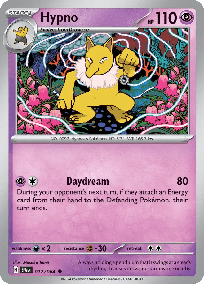 Hypno Shrouded Fable card