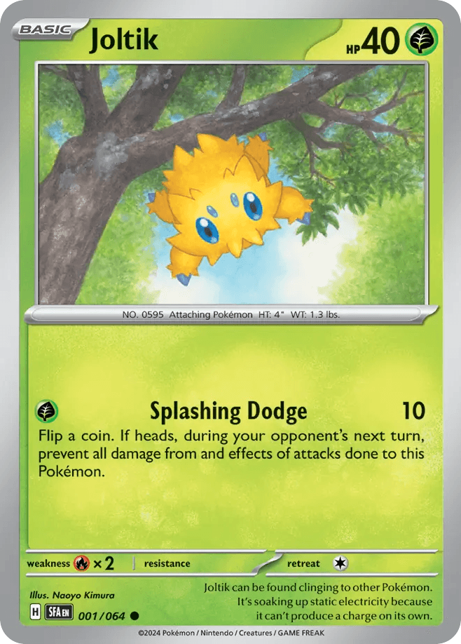 Joltik Shrouded Fable card