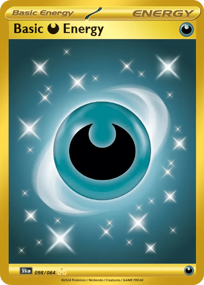 Basic Darkness Energy Shrouded Fable card