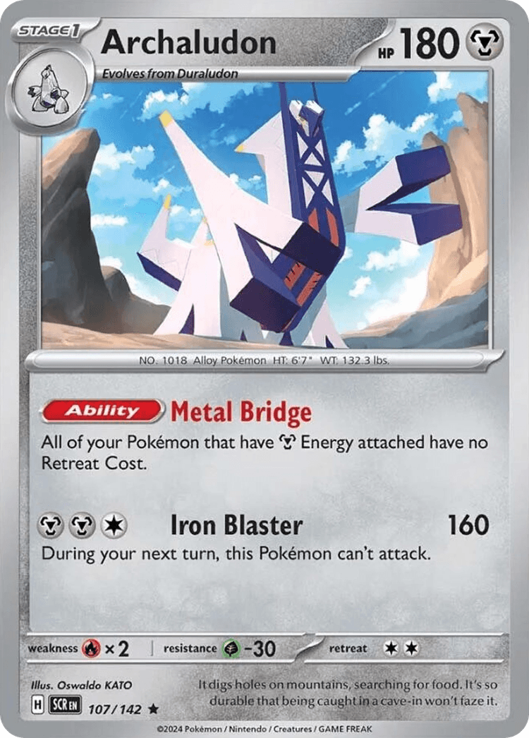 Archaludon Stellar Crown card