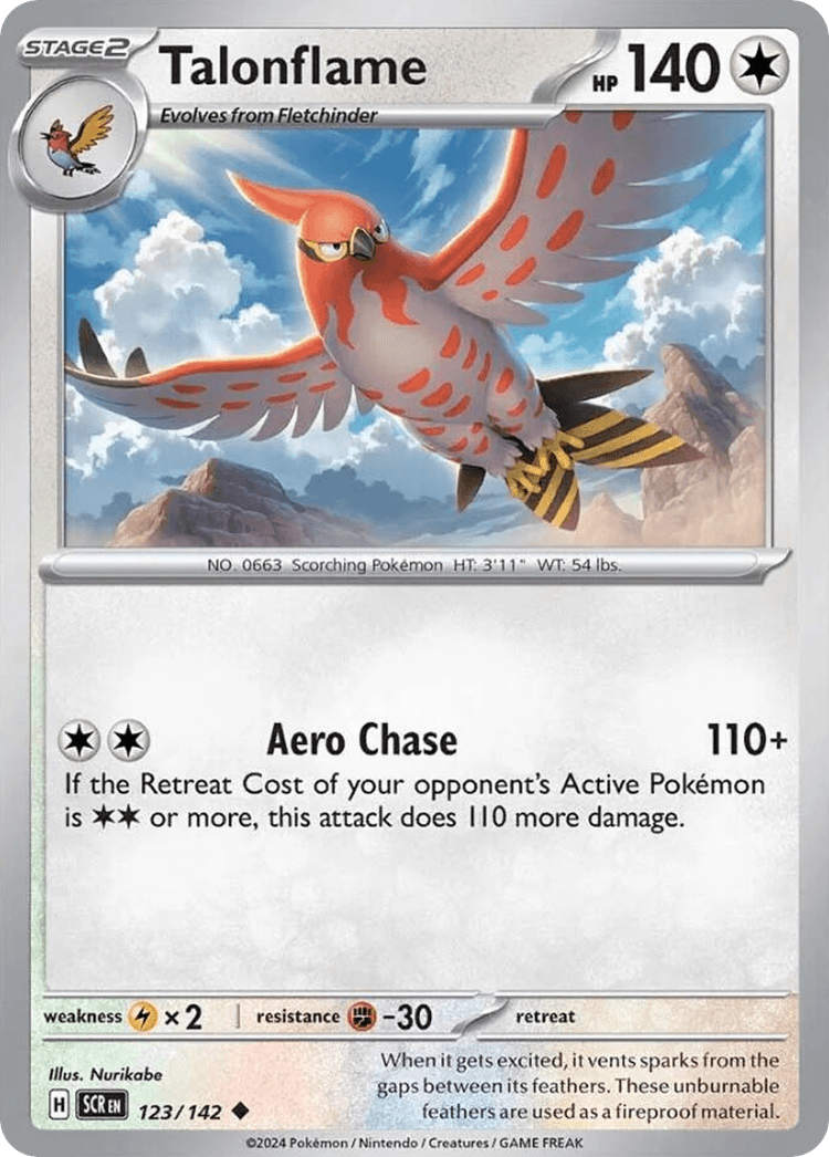 Talonflame Stellar Crown card