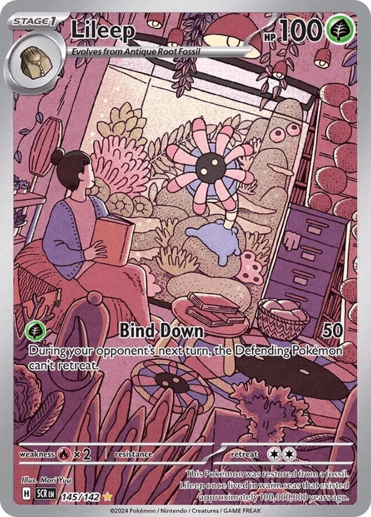Lileep Stellar Crown card