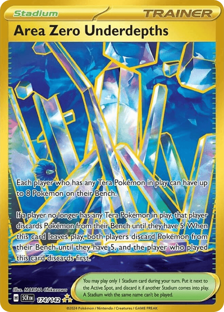 Area Zero Underdepths Stellar Crown card