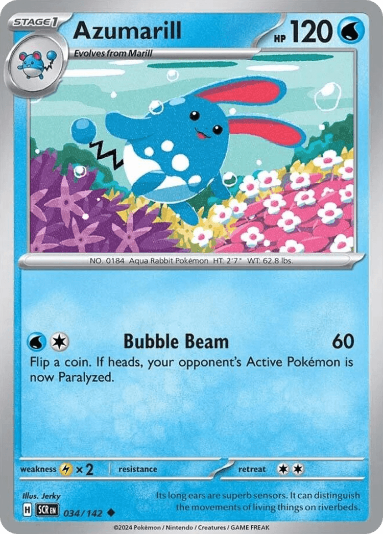 Azumarill Stellar Crown card