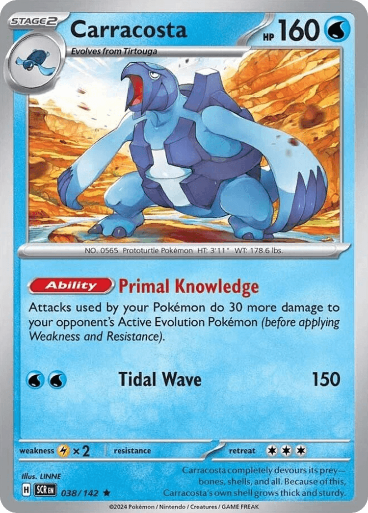 Carracosta Stellar Crown card