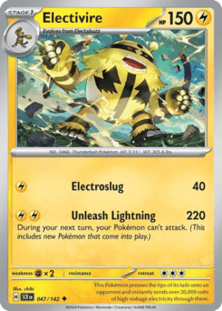Electivire Stellar Crown card