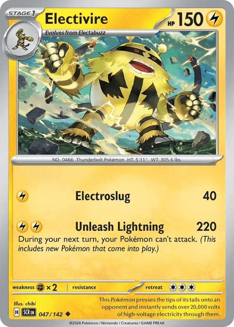 Electivire Stellar Crown card