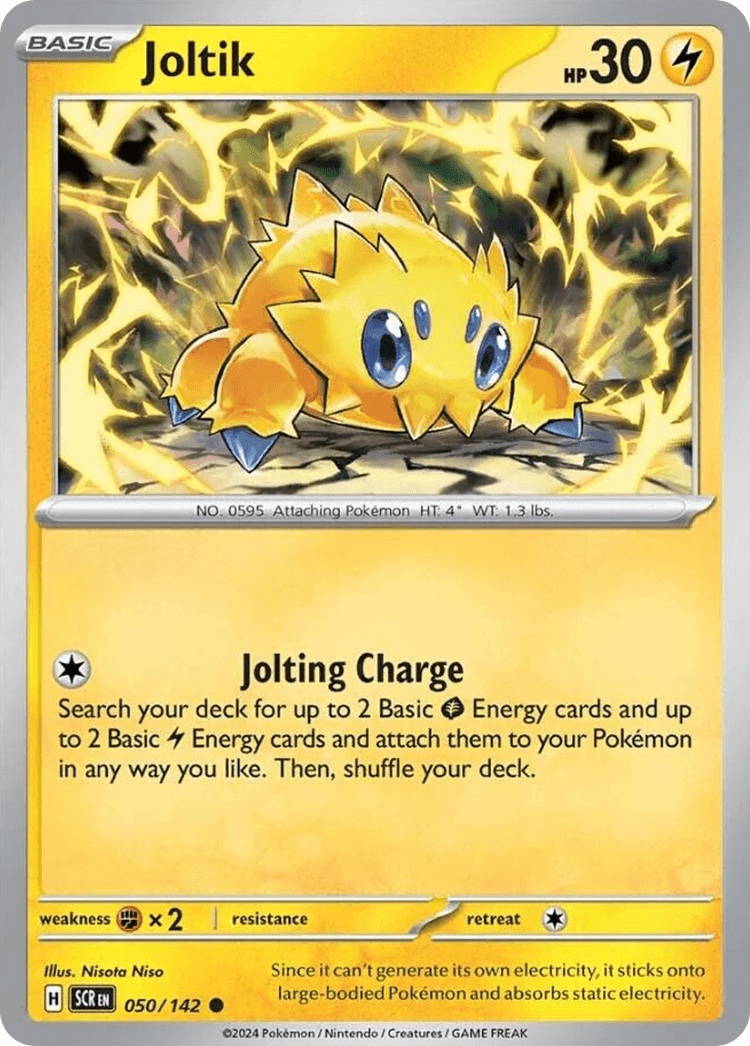 Joltik Stellar Crown card