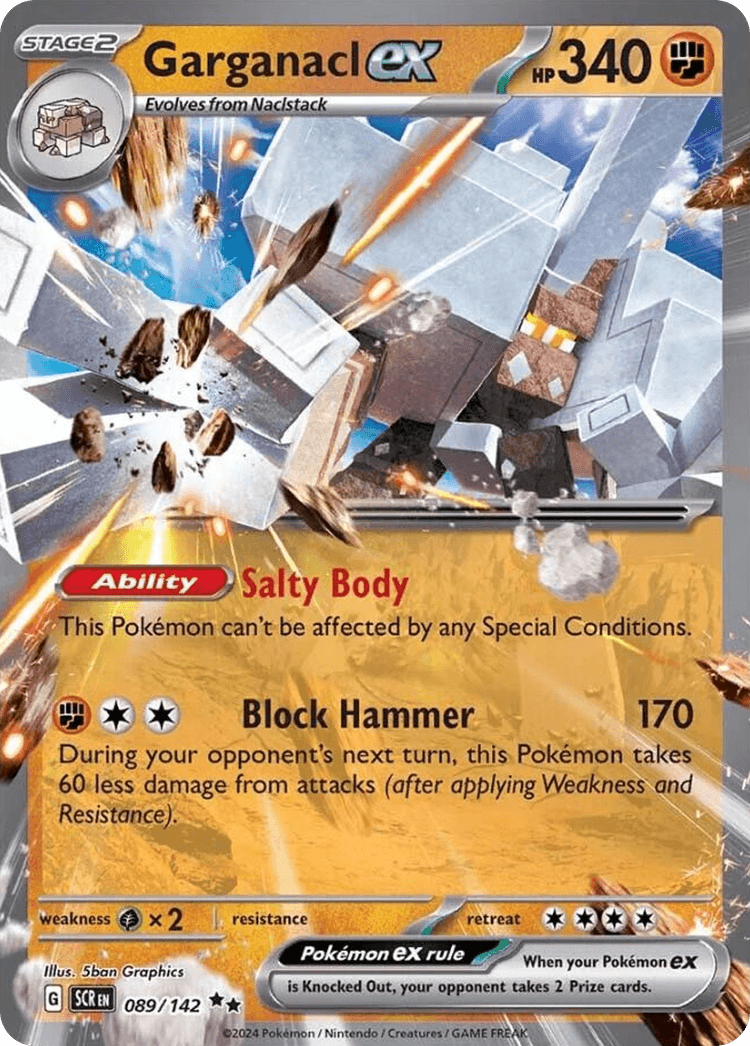 Garganacl ex Stellar Crown card