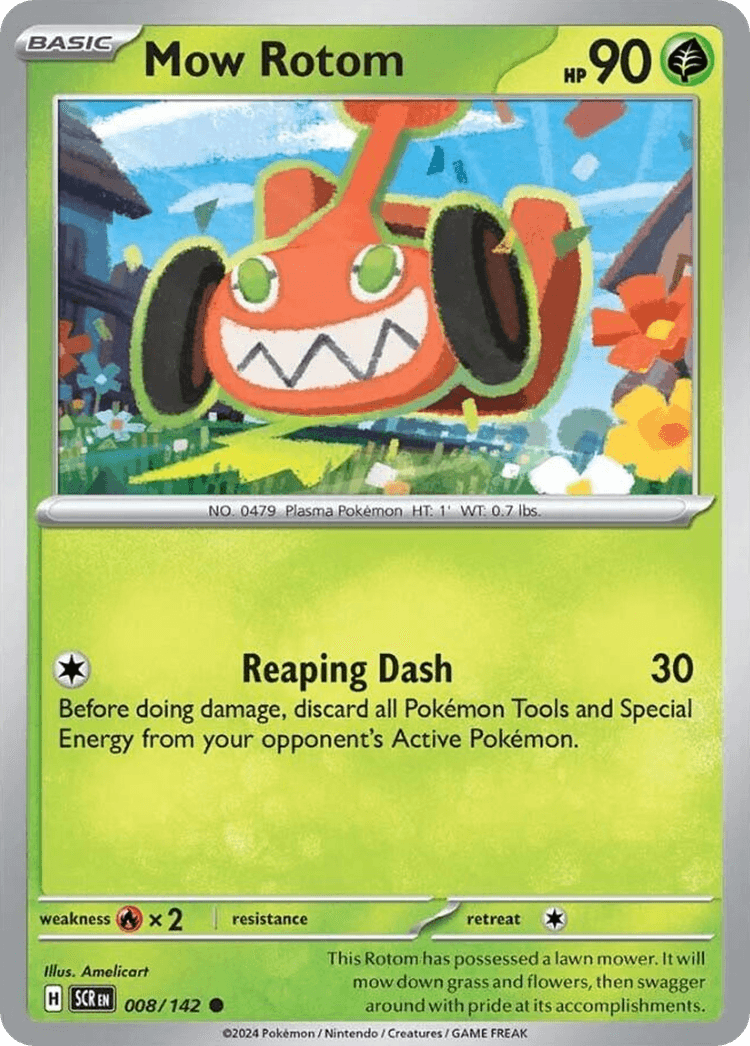 Mow Rotom Stellar Crown card