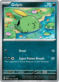 Gulpin Stellar Crown card