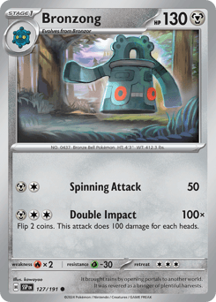 Bronzong Surging Sparks card
