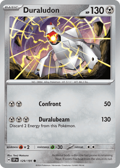 Duraludon Surging Sparks card