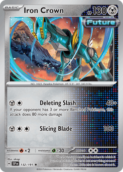 Iron Crown Surging Sparks card