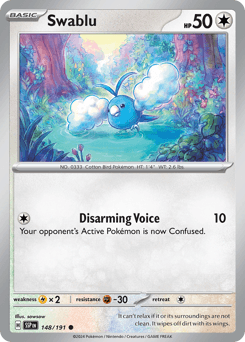 Swablu Surging Sparks card