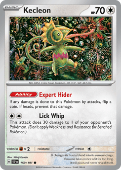 Kecleon Surging Sparks card