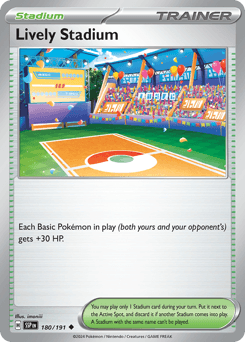 Lively Stadium Surging Sparks card
