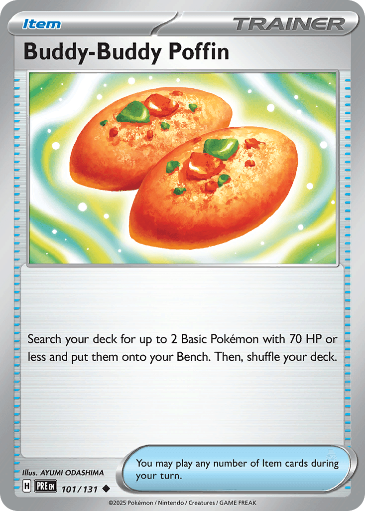 Buddy-Buddy Poffin Prismatic Evolutions card