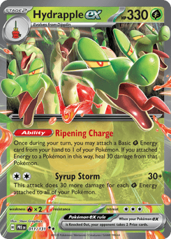 Hydrapple ex Prismatic Evolutions card