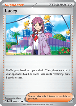 Lacey Prismatic Evolutions card