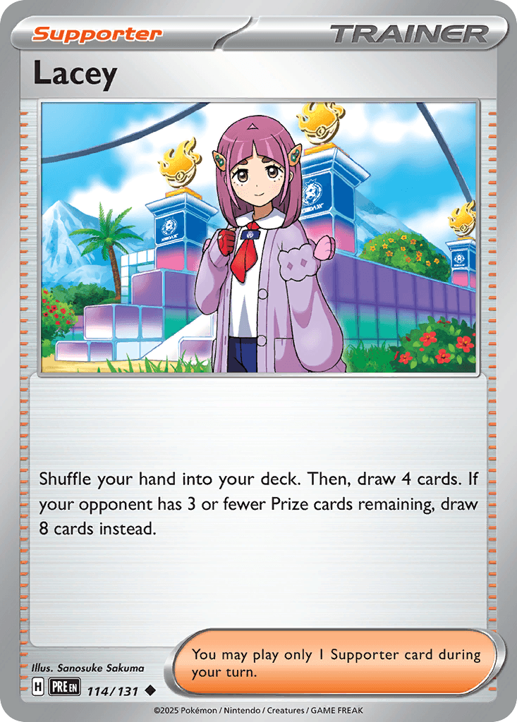 Lacey Prismatic Evolutions card
