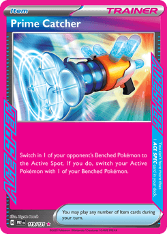 Prime Catcher Prismatic Evolutions card