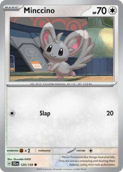 Minccino Journey Together card