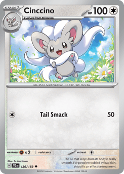 Cinccino Journey Together card