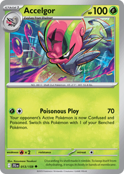 Accelgor Journey Together card