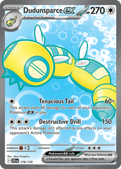 Dudunsparce ex Journey Together card