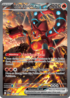 Volcanion ex Journey Together card
