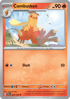 Combusken Journey Together card