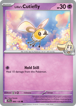 Lillie's Cutiefly Journey Together card