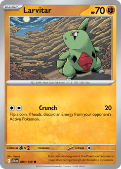 Larvitar Journey Together card