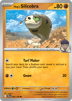 Hop's Silicobra Journey Together card