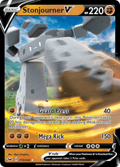 Stonjourner V Sword & Shield card