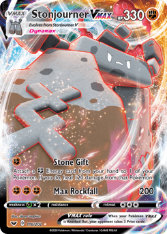 Stonjourner VMAX Sword & Shield card