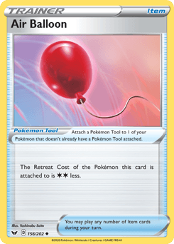Air Balloon Sword & Shield card
