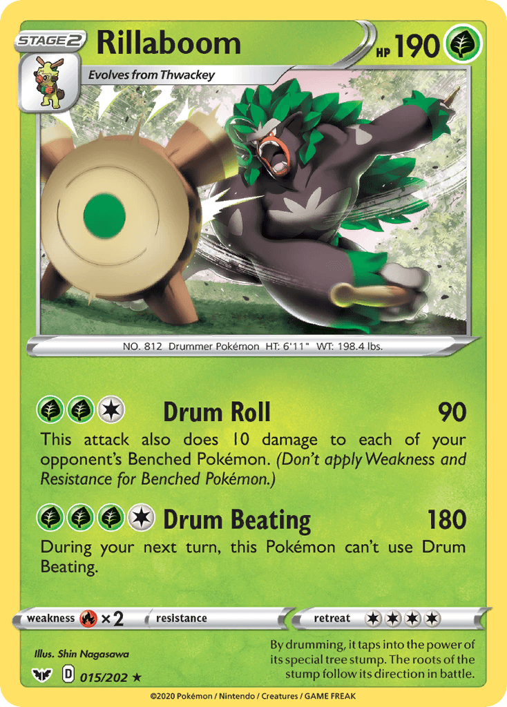 Rillaboom Sword & Shield card