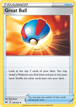 Great Ball Sword & Shield card