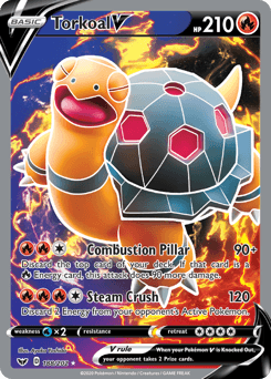 Torkoal V Sword & Shield card