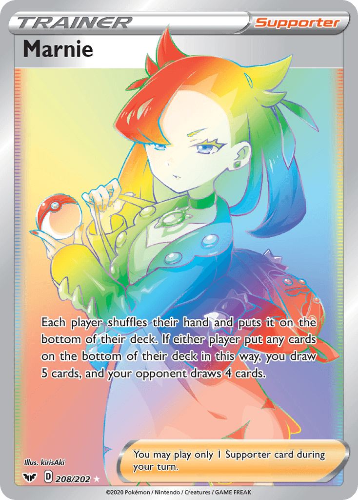 Marnie Sword & Shield card