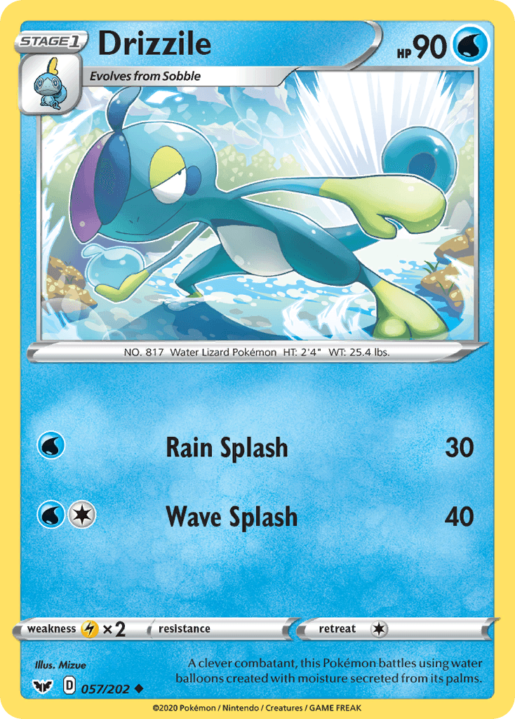 Drizzile Sword & Shield card
