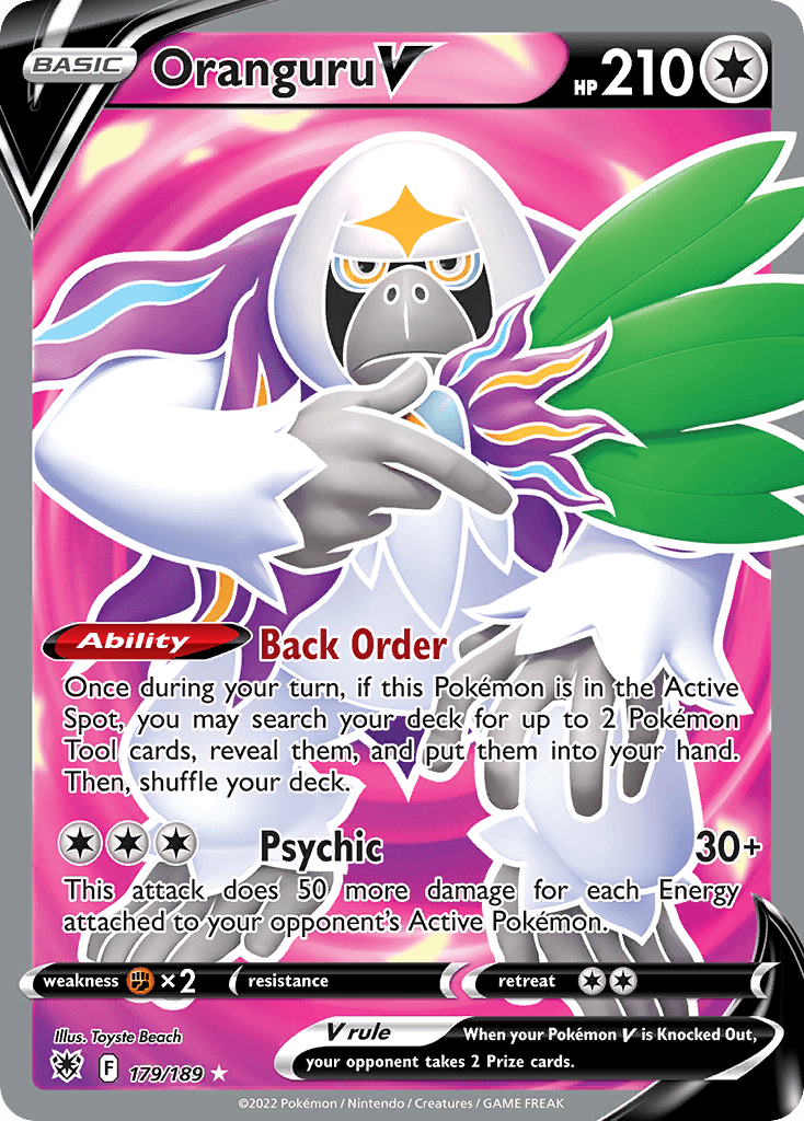 Oranguru V Astral Radiance card