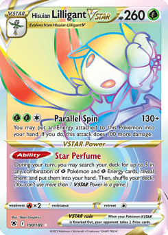 Hisuian Lilligant VSTAR Astral Radiance card