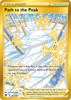 Path to the Peak Astral Radiance card