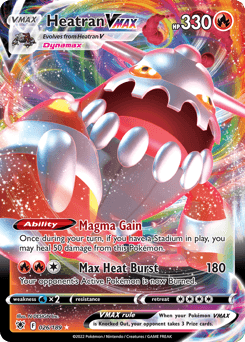 Heatran VMAX Astral Radiance card